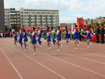 喜报：集团在校运动会中获得学生女子团体第六名的佳绩